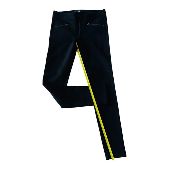 Paige Knit Black Dressy Pants Leggings Women's Size 26 NEW without tags - Picture 8 of 12